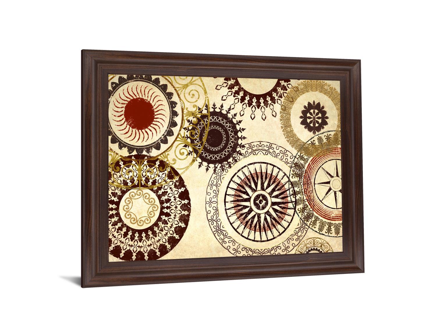 Sunburst Medallion - 28" x 34" Framed Wall Art Classy Art