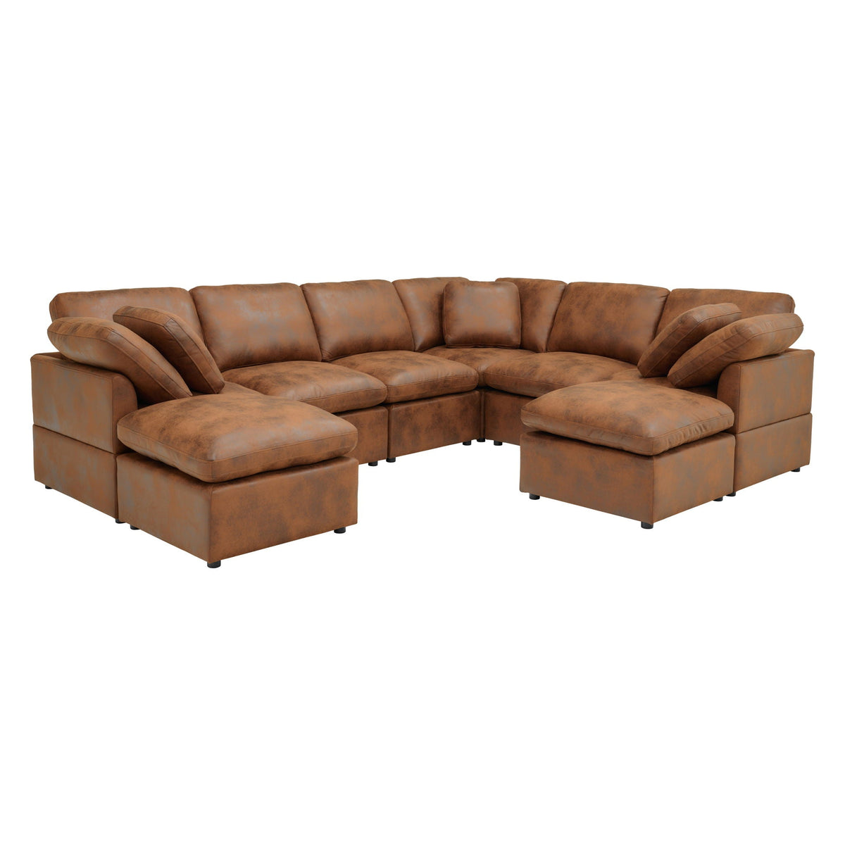 Deep Modular Cloud Sofa, Freely Configurable Home Essentials