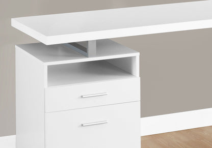 Computer Desk For Home Office, Laptop, Left Right Set - Up, Storage Drawers, Contemporary & Modern 8th Street
