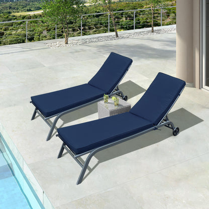 Outdoor Lounge Chair Cushion Replacement Patio Funiture Seat Cushion Chaise Home Essentials