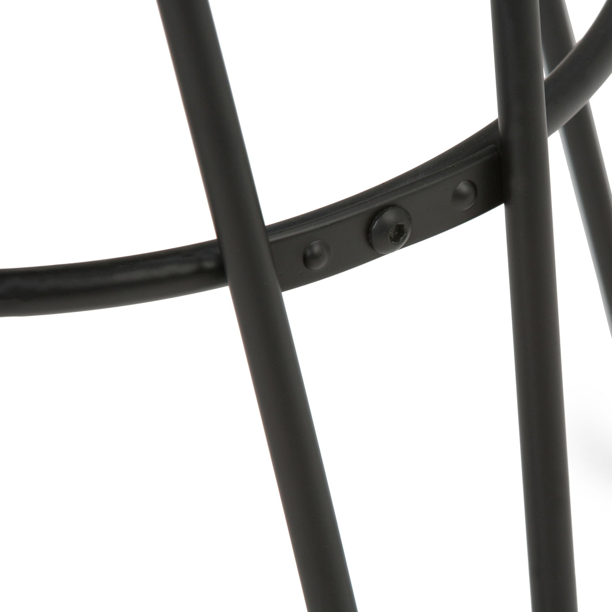 Simeon - Multifunctional Metal Stool With Wood Seat Simpli-Home