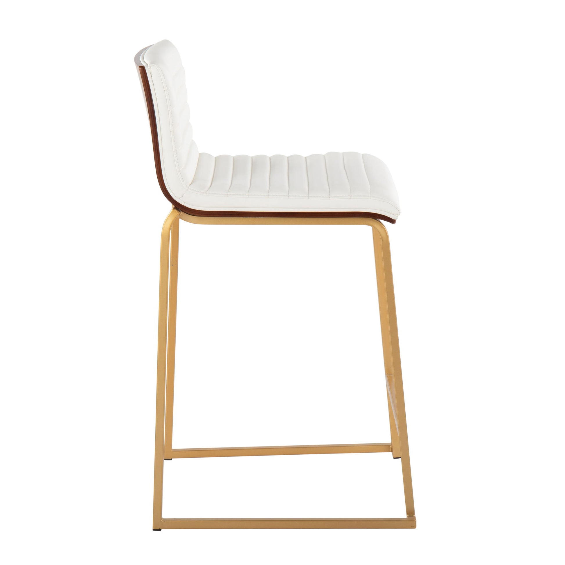 Mason Mara - Contemporary Design Fixed Height Counter Stool (Set of 2) Lumi Source