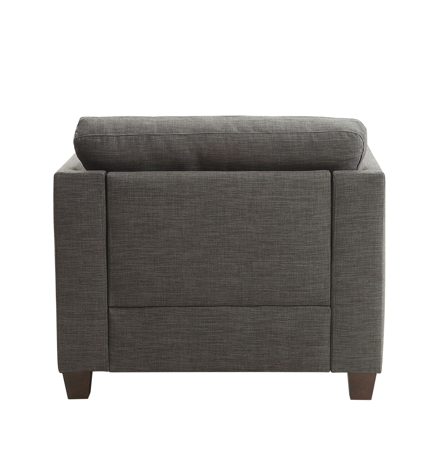 Laurissa - Chair With 3 Pillows - Light Charcoal Acme