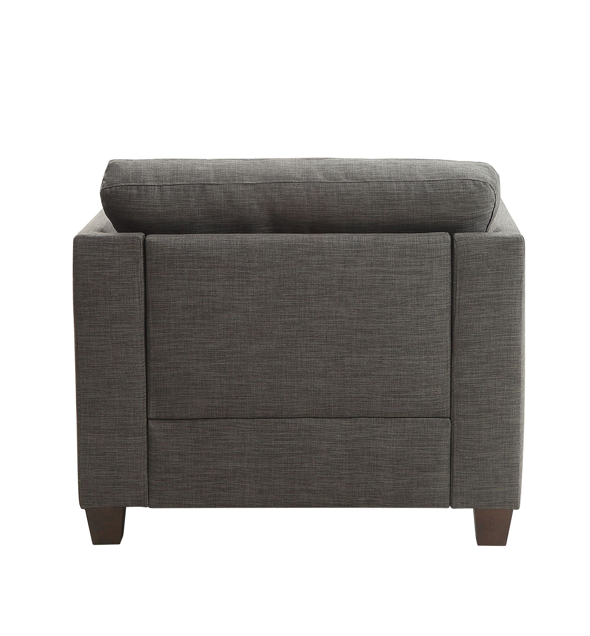 Laurissa - Chair With 3 Pillows - Light Charcoal Acme