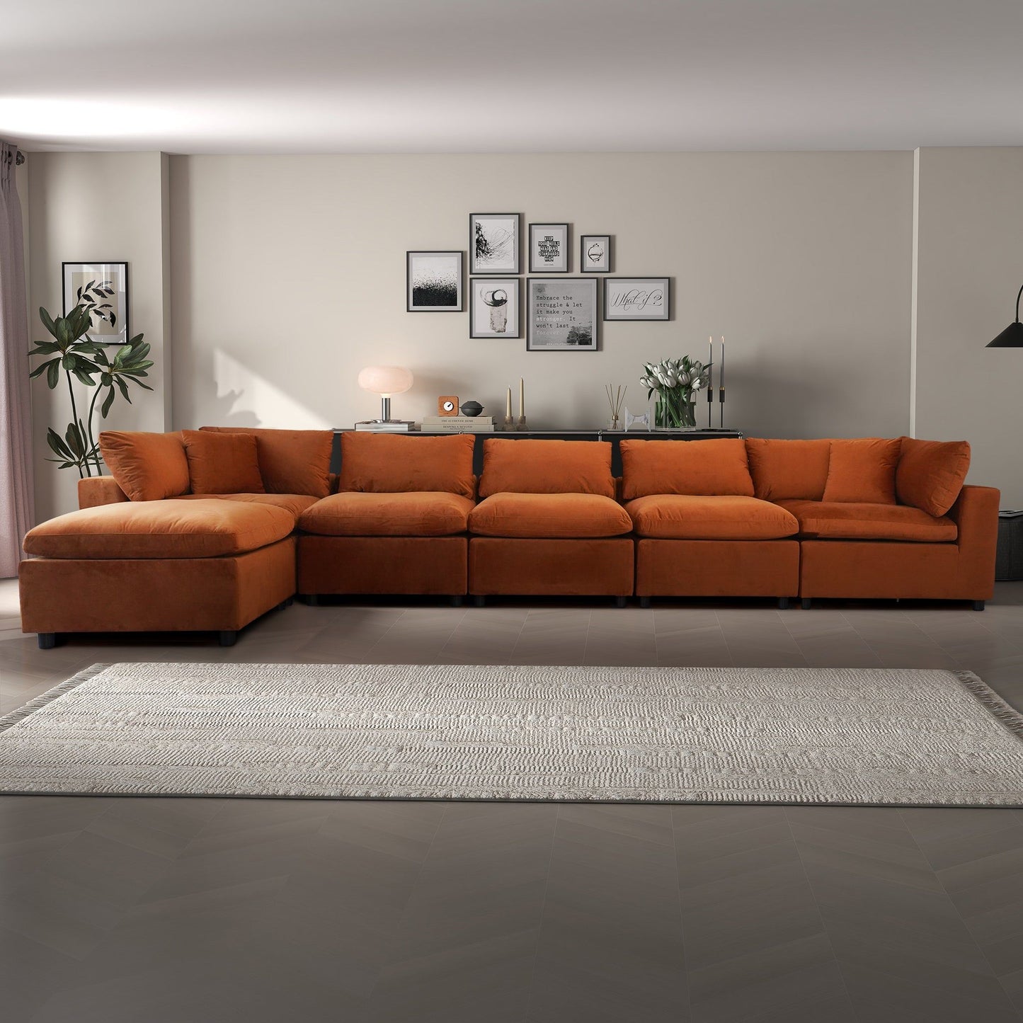 Hayward - Oversized Modular Sectional Sofa Ashcroft Furniture