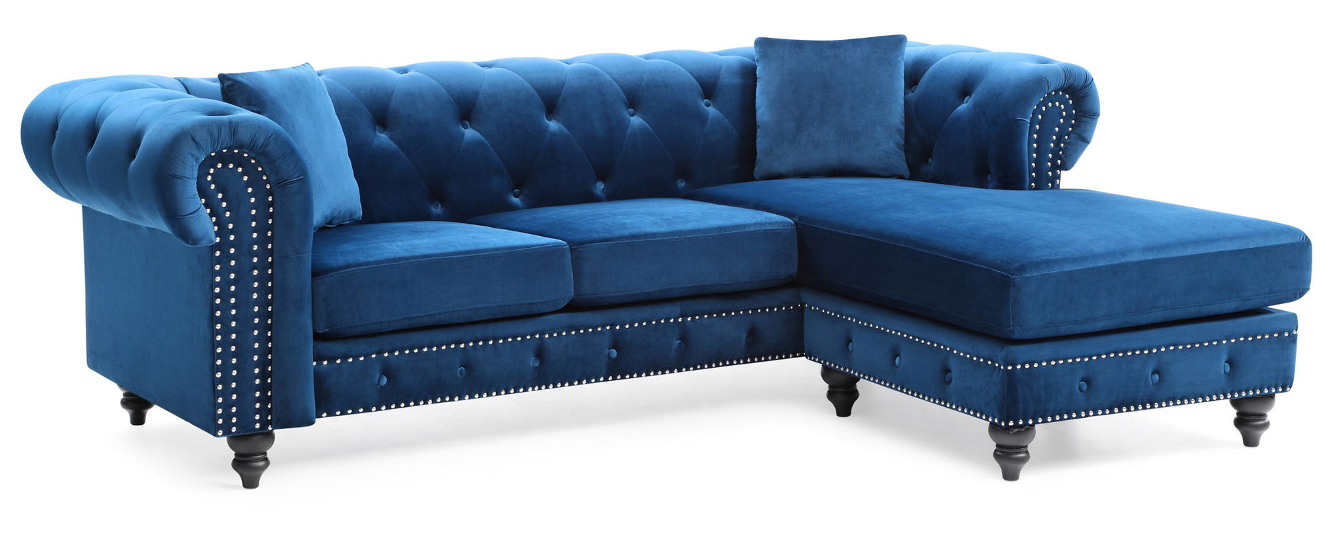 Nola - Luxurious Design Sofa Chaise Glory Furniture