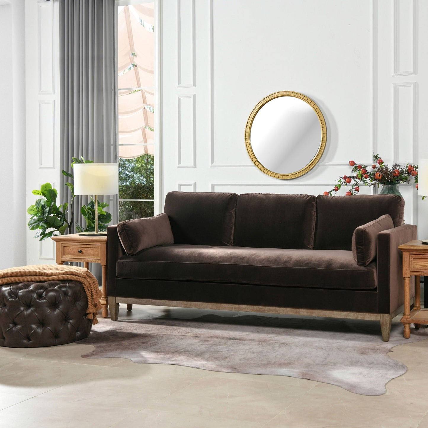 Knox - Modern Farmhouse Sofa Jennifer Taylor Home