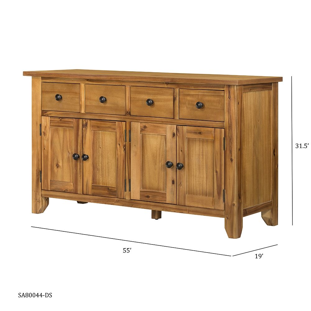 Farmhouse Cabinet Natural Wood Home Essentials