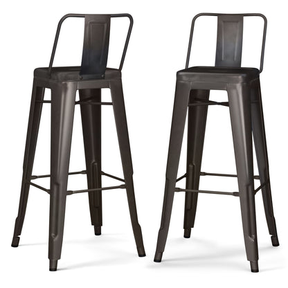 Rayne - Multifunctional Metal Stool Simpli-Home