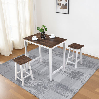 3 Pieces Counter Height Set Home Essentials