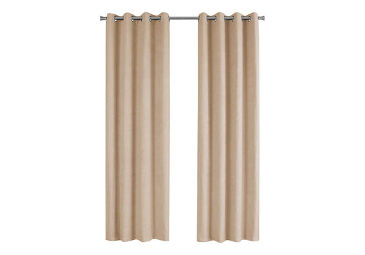 2 Pieces Set, Curtain Panel, Room Darkening, Grommet 8th Street
