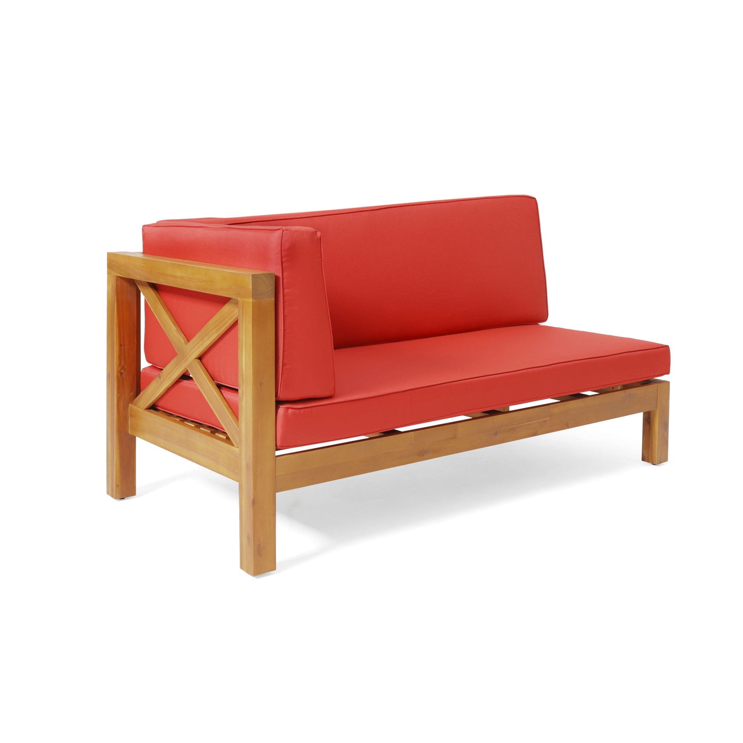 Brava - X Back Corner Bench Noble House