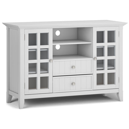 Acadian - Handcrafted Tall TV Media Stand Simpli-Home