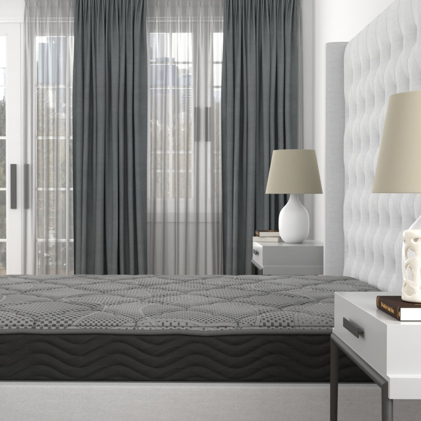 CS Hybrid - 12" Pocket Coil Mattress BedTech