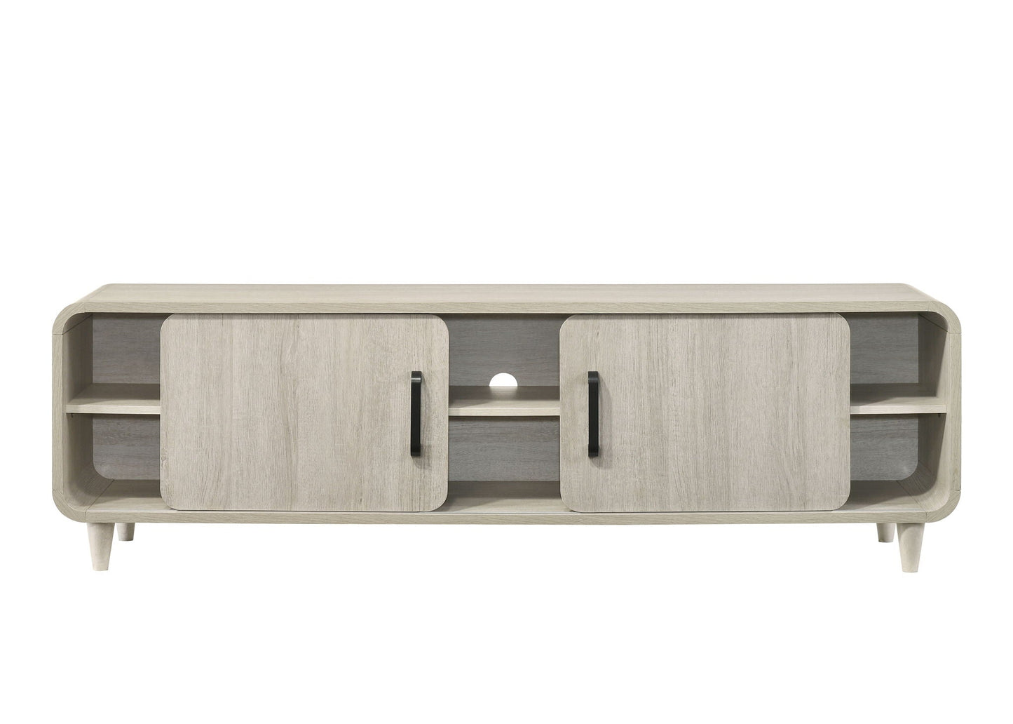 Nyomi - TV Stand - White Crown Mark