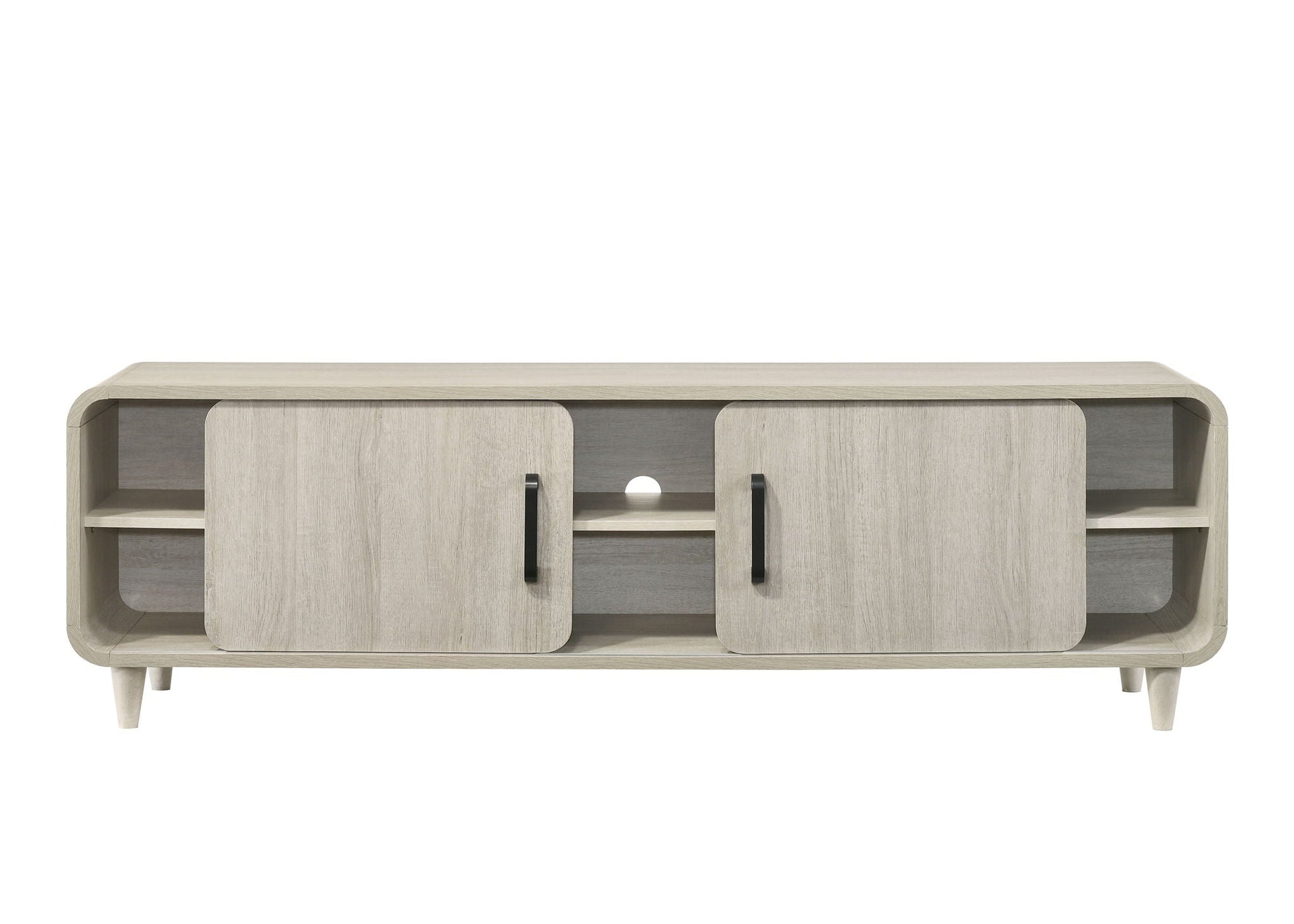 Nyomi - TV Stand - White Crown Mark