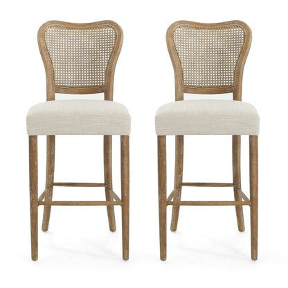 Barstool (Set of 2) - Dark Brown Noble House