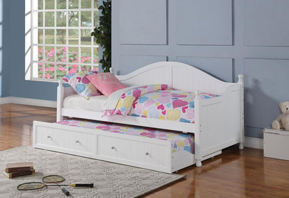 Julie Ann - Arched Back Day Bed With Trundle CoasterElevations