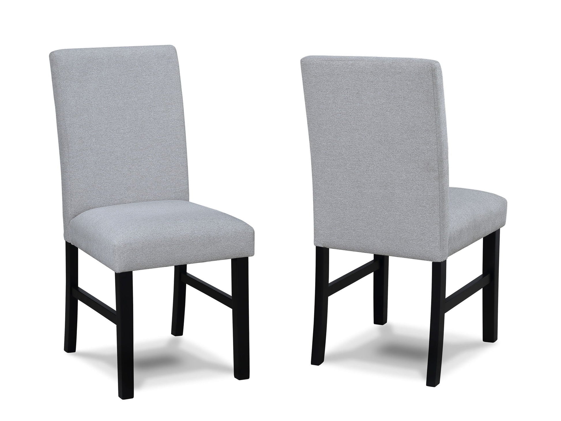 Isla - 5 Piece Dining Room Set - White / Black Crown Mark