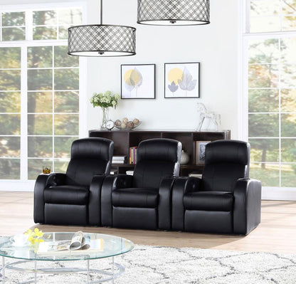 Cyrus - Upholstered Home Theater Seating CoasterEssence