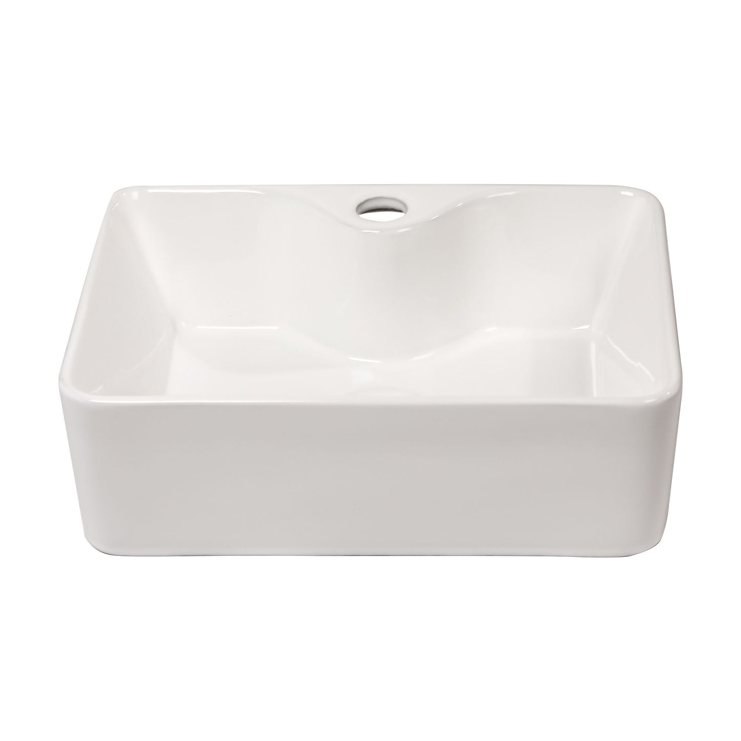 Modern Ceramic Rectangular Vessel Bathroom Sink With Sleek Design Daily Nest