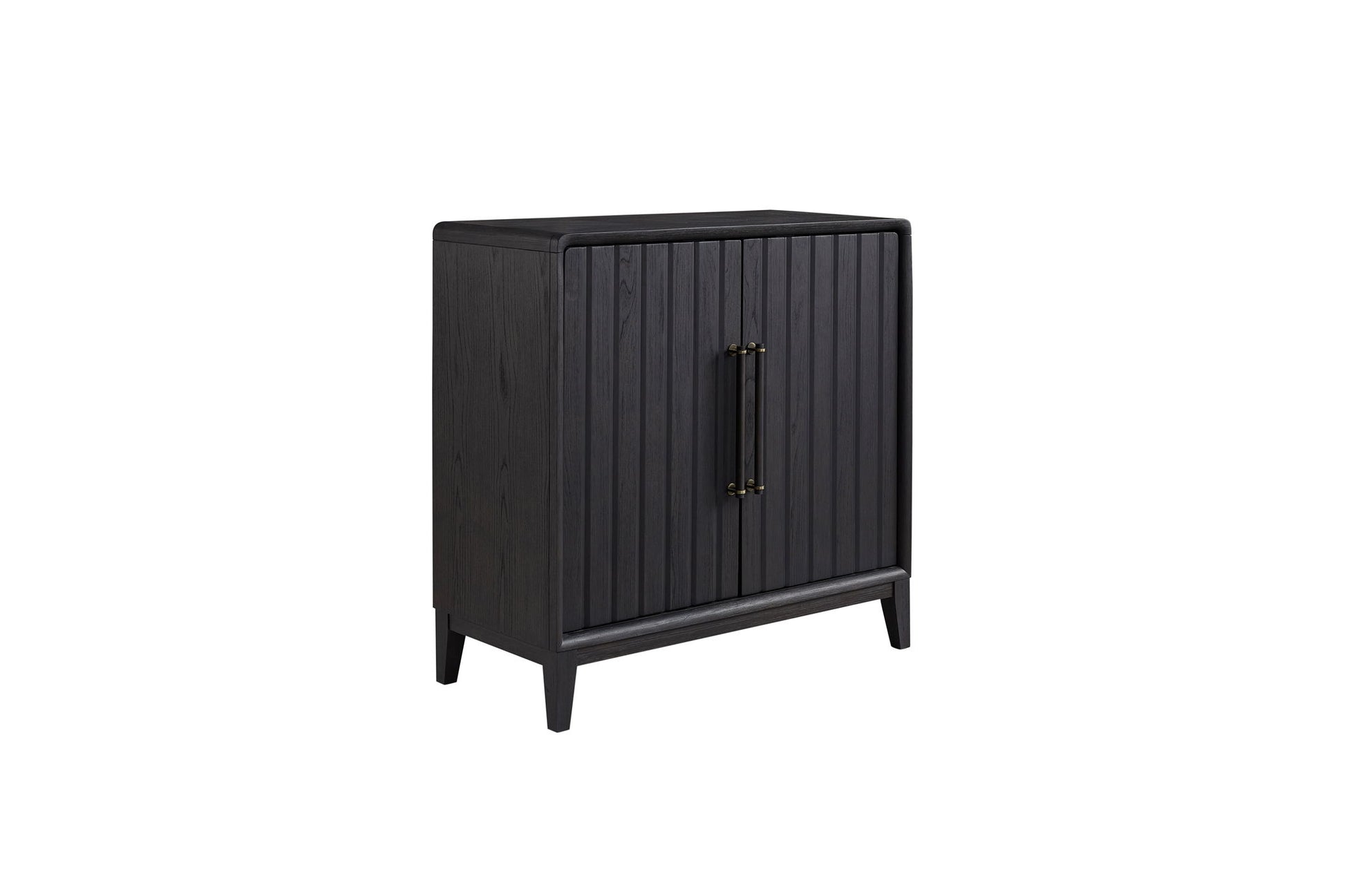 Ample Storage Bar Cabinet - Peppercorn Bernards Furniture