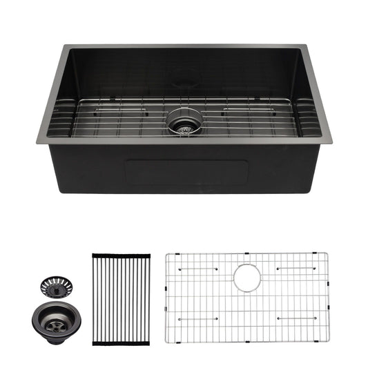 Undermount Kitchen Sink 16 Gauge Stainless Steel Daily Nest