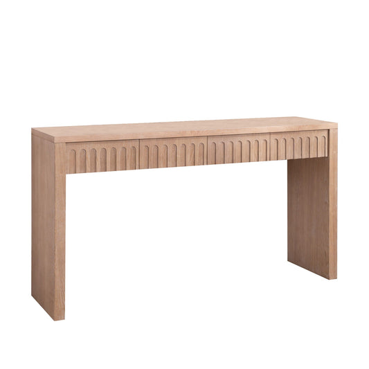 Modern Console Table With 4 Drawers, Entryway Table Home Essentials