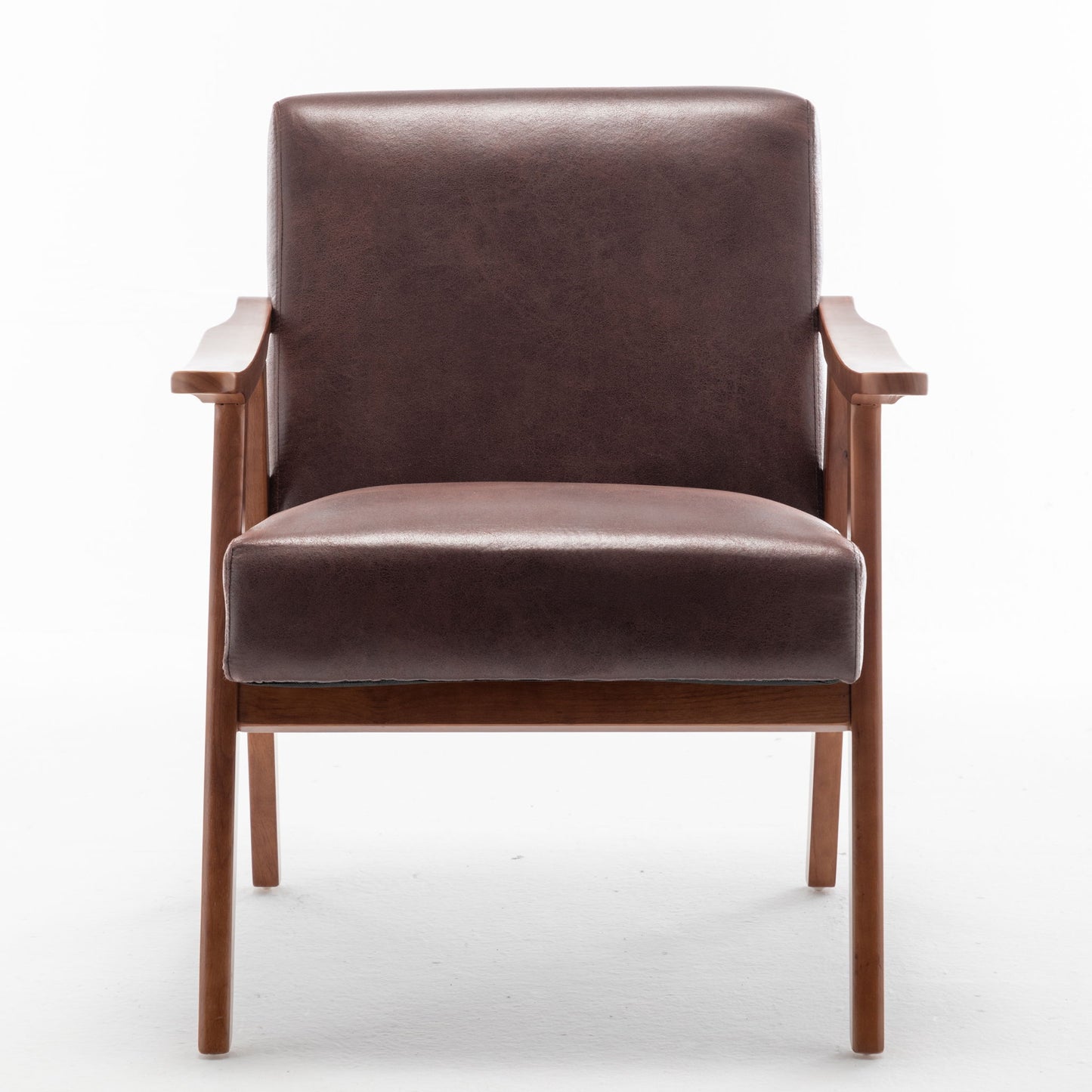 Accent Chair, Classic Mid Century Modern For Extra Seating US Pride