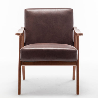 Accent Chair, Classic Mid Century Modern For Extra Seating US Pride