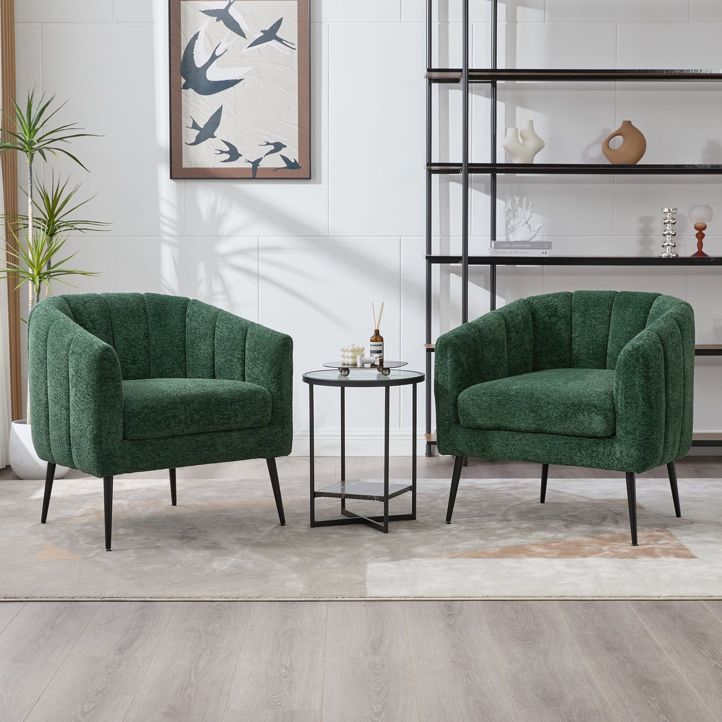Vanity Barrel Accent Lounge Chair Home Essentials