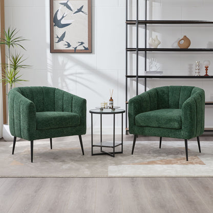 Vanity Barrel Accent Lounge Chair Home Essentials