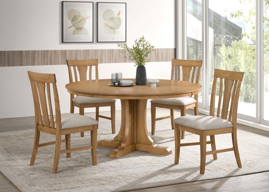 Hartville - Round Dining Table Set Coaster Fine Furniture
