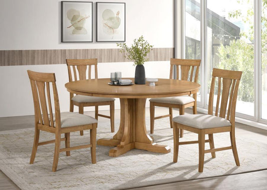 Hartville - Round Dining Table Set Coaster Fine Furniture