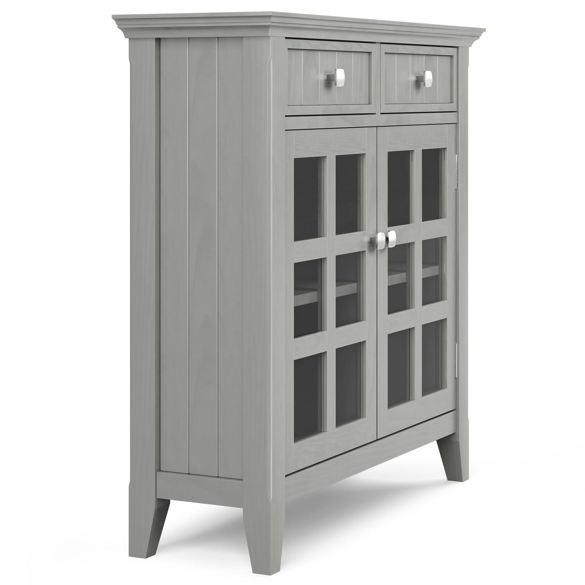 Acadian - Handcrafted Entryway Storage Cabinet Simpli-Home