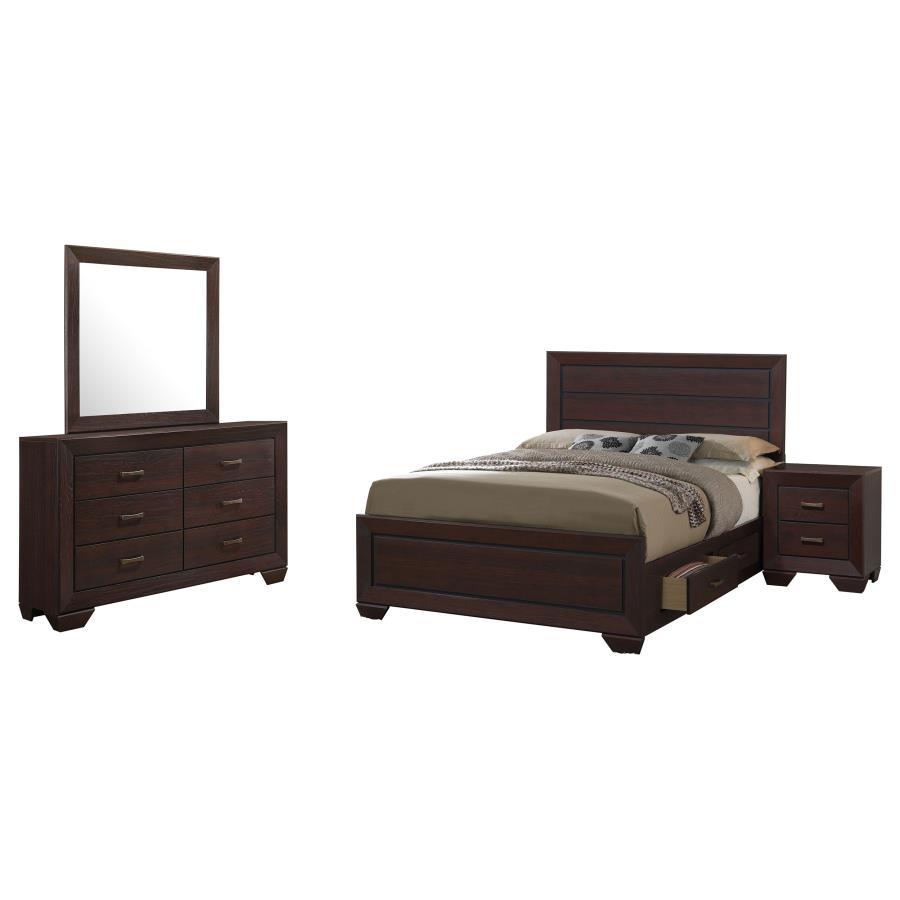 Kauffman - Transitional Storage Bed Bedroom Set CoasterEveryday