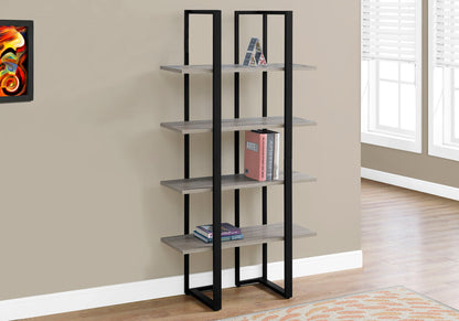 Bookshelf, Bookcase, Etagere, 4 Tier, Office, Contemporary & Modern 8th Street