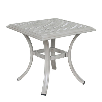 22" Outdoor Standard End Table - Ashen Wheat