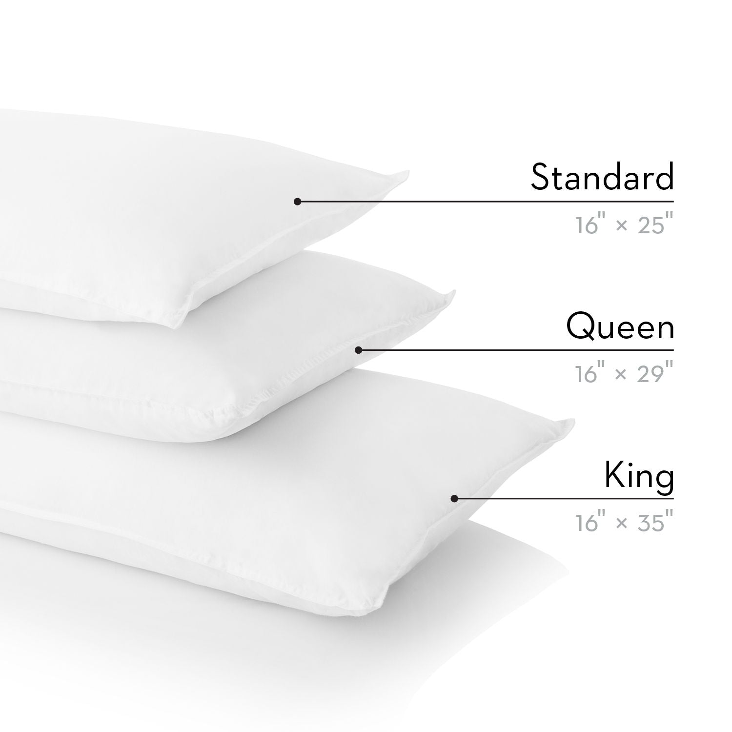 Gelled Microfiber - Pillow Malouf