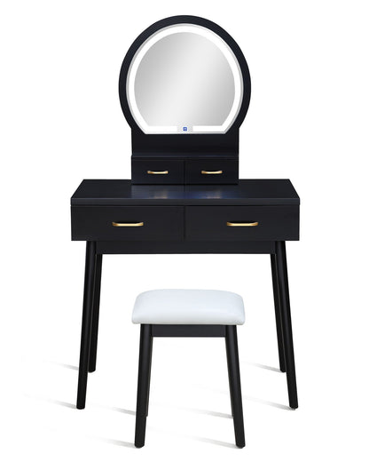 Cecilia - Vanity Table & Stool Crown Mark