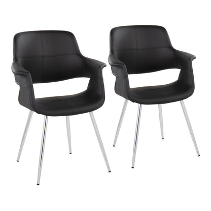 Vintage Flair - Glam / Art Deco Chair (Set of 2) Lumi Source