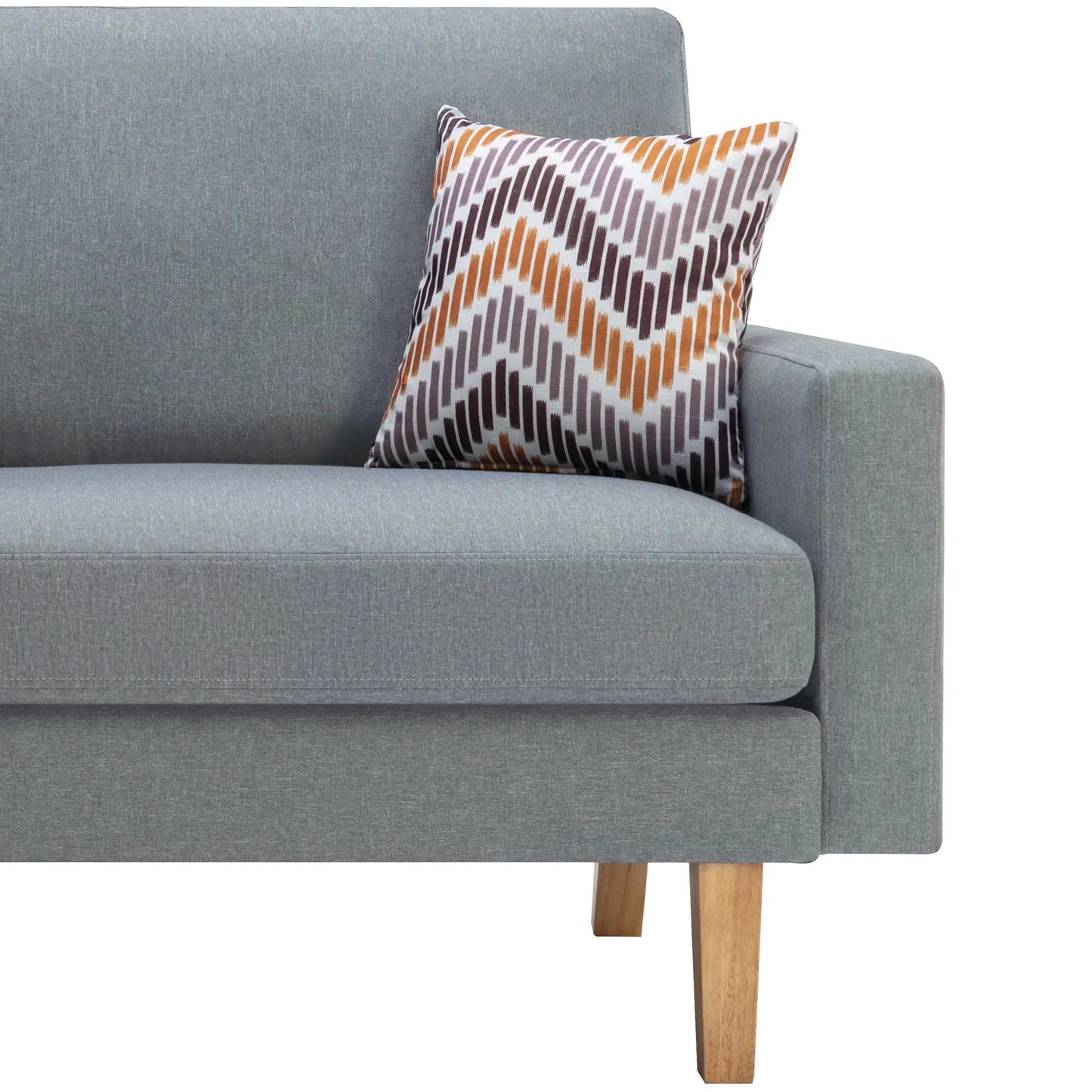 Bahamas - Minimalistic Sofa With 2 Throw Pillows Lilola Home