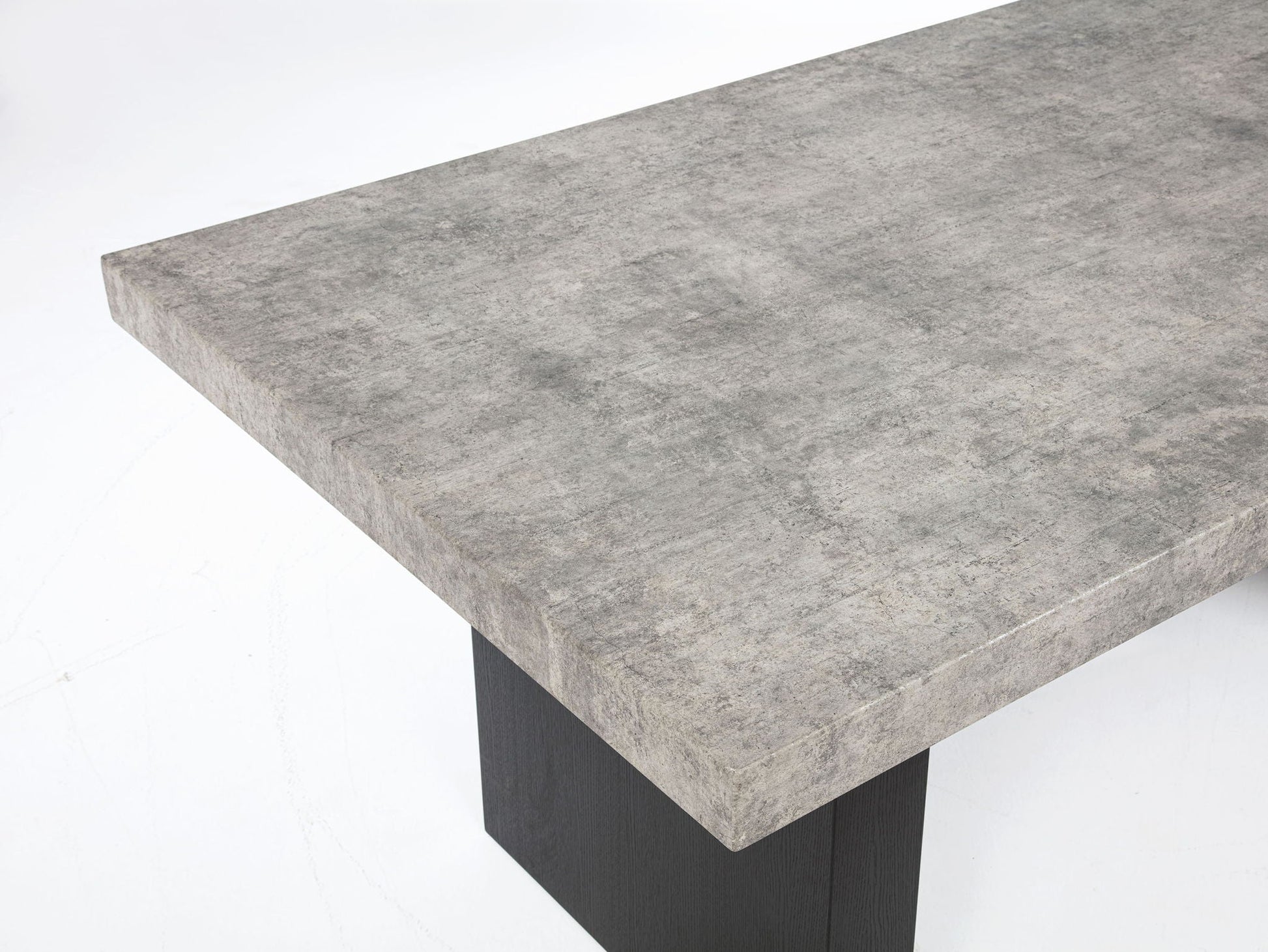 Sebastian - Dining Table - Black / Gray Crown Mark