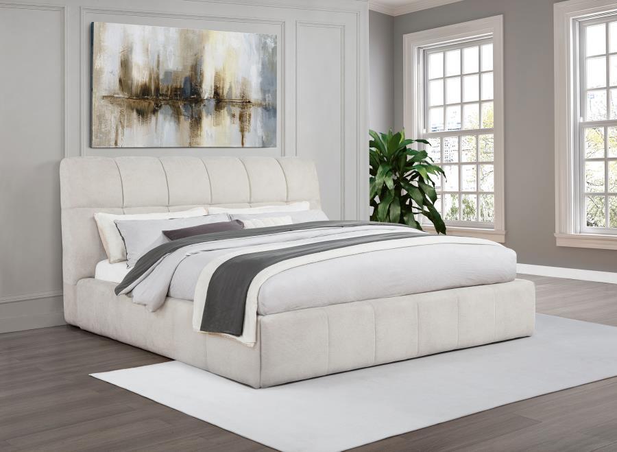 Nollet - Upholstered Platform Bed Coaster Fine Furniture