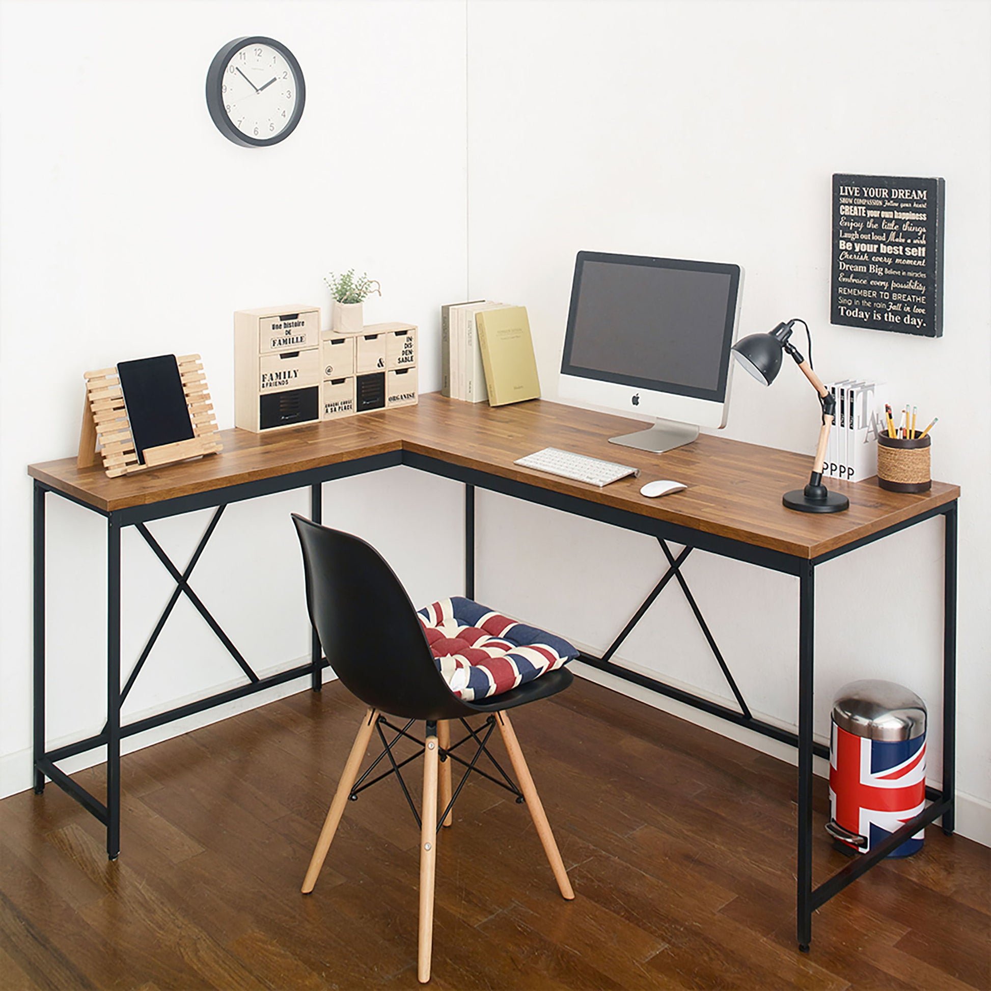 Olympus - Corner Desk Home Essentials
