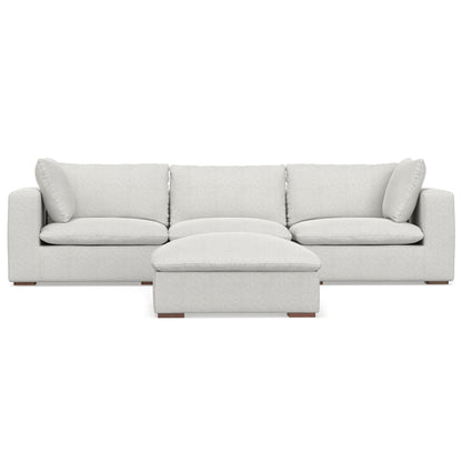 Jasmine - Handcrafted Sofa And Ottoman Simpli-Home