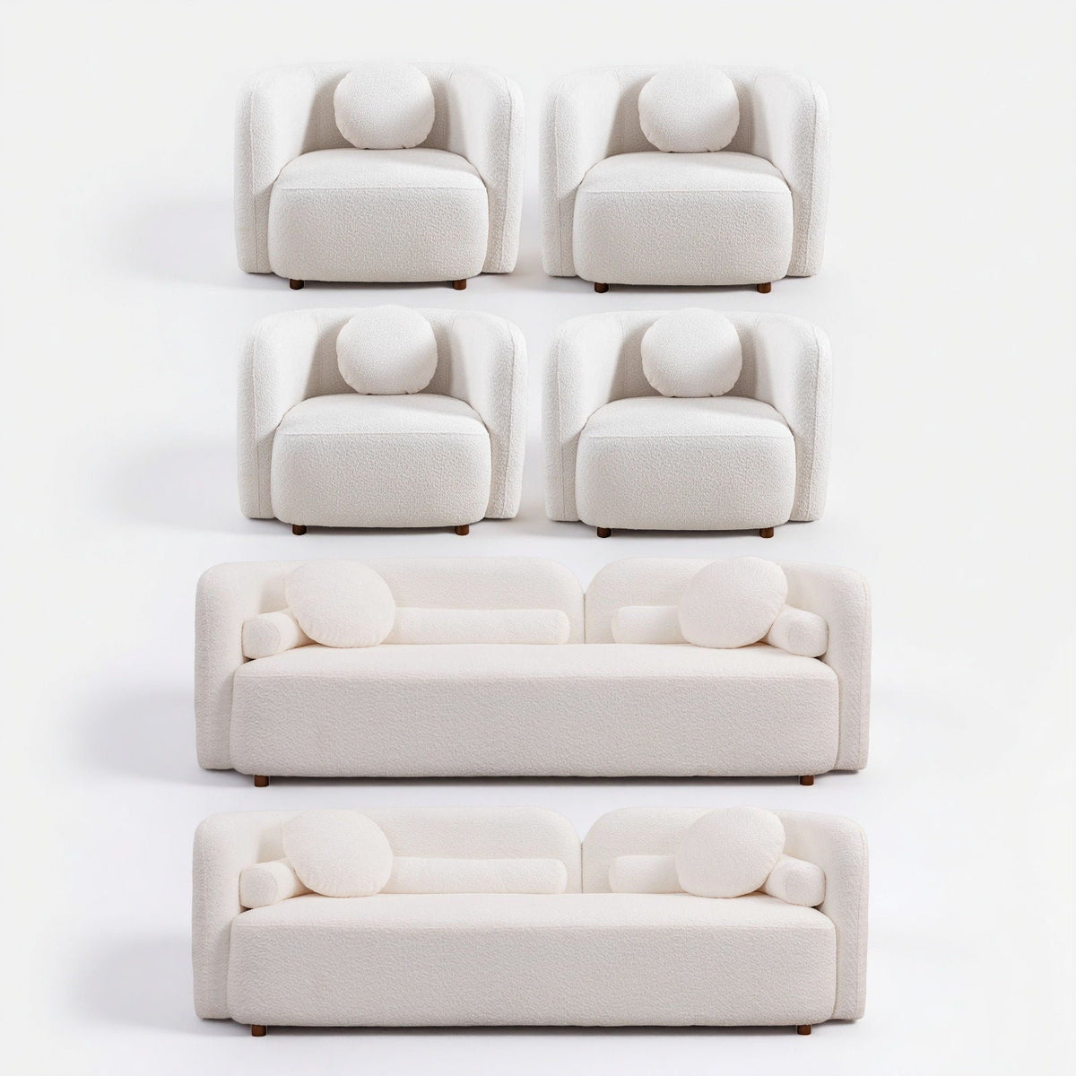 Japandi Living Room Set Home Essentials