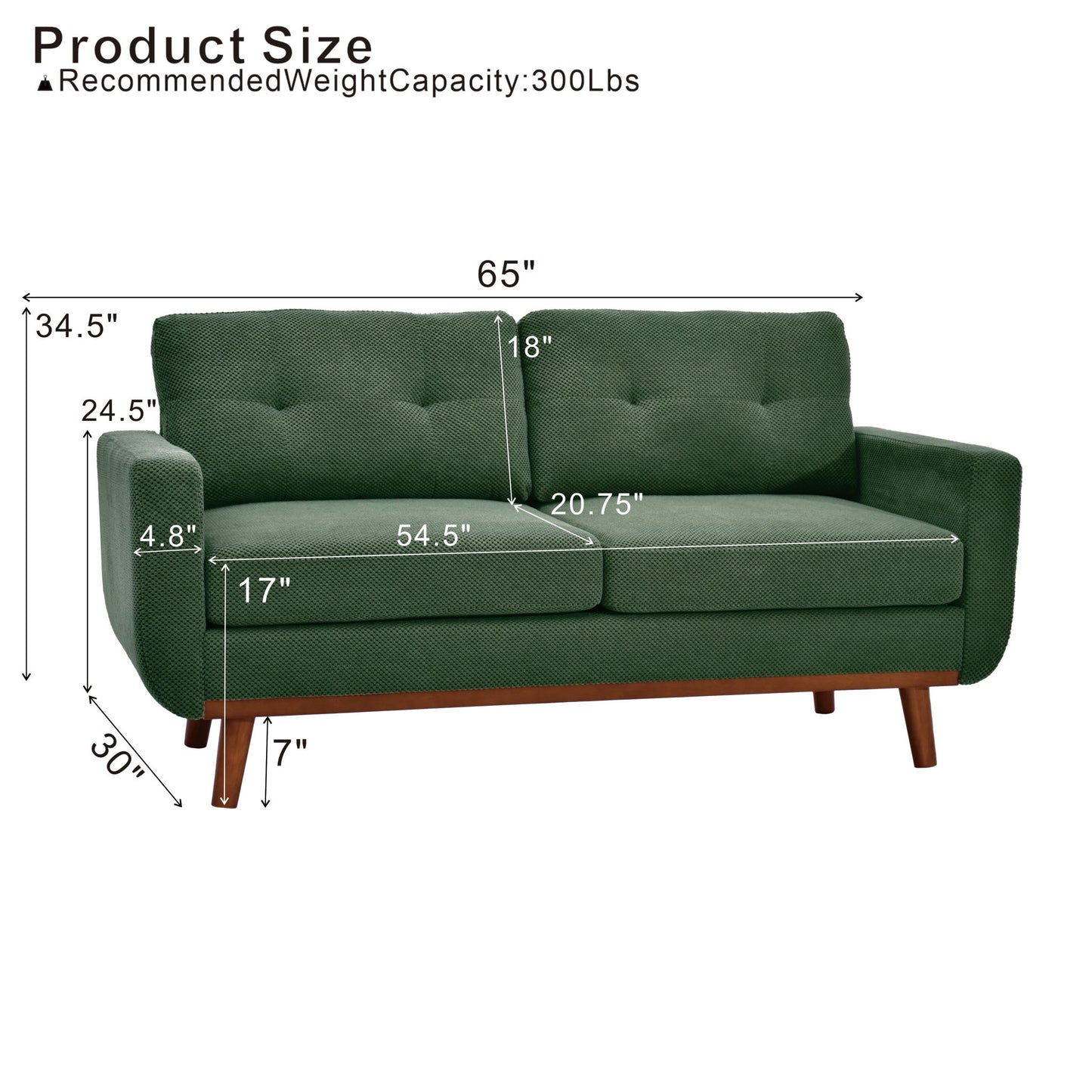 2 Seater Sofa Home Essentials