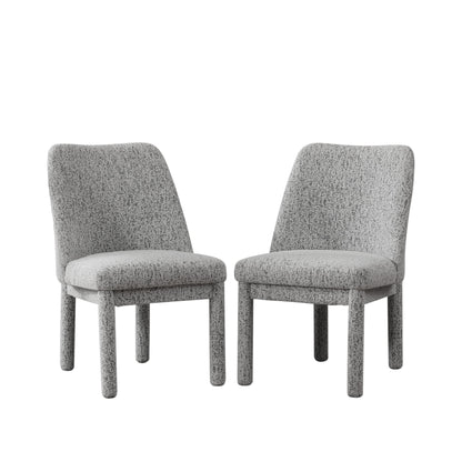 Wide Minimalist Dining Chair (Set of 2) Home Essentials