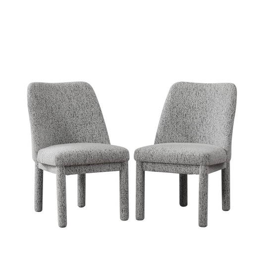 Wide Minimalist Dining Chair (Set of 2) Home Essentials